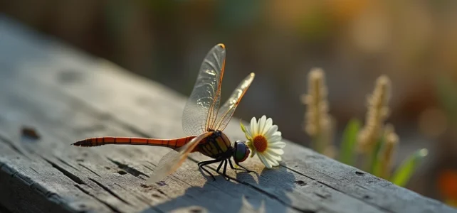 Que signifie la découverte d&rsquo;une libellule morte après un deuil ?